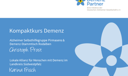 Demenz Südwestpfalz Pirmasens Zweibrücken