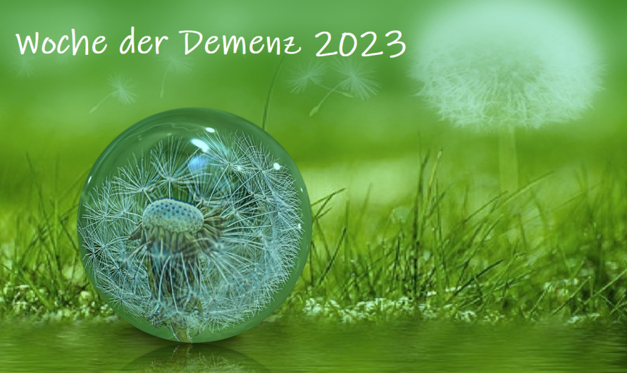 Bitte vormerken: Woche der Demenz 2023 im September: Demenz – die Welt steht Kopf